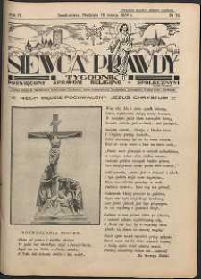 Siewca Prawdy, 1934, R.4, nr 12