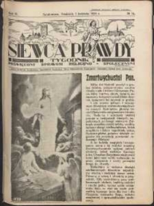 Siewca Prawdy, 1934, R.4, nr 14