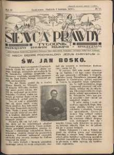 Siewca Prawdy, 1934, R. 4, nr 15