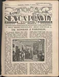Siewca Prawdy, 1934, R. 4, nr 25