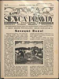 Siewca Prawdy, 1934, R. 4, nr 27
