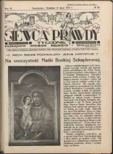 Siewca Prawdy, 1934, R. 4, nr 29