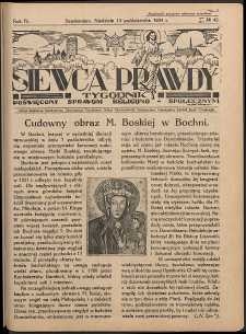 Siewca Prawdy, 1934, R.4, nr 42