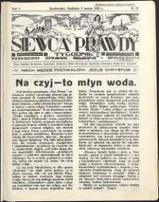 Siewca Prawdy, 1935, R.5, nr 10