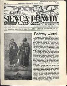 Siewca Prawdy, 1935, R. 5, nr 26