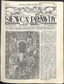 Siewca Prawdy, 1935, R. 5, nr 34