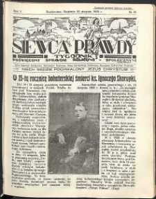 Siewca Prawdy, 1935, R.5, nr 35