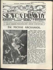 Siewca Prawdy, 1935, R. 5, nr 40