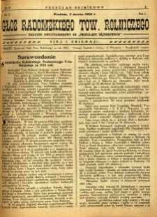 Przegląd Sejmikowy : Urzędowy Organ Sejmiku Radomskiego, 1925, R. 4, nr 9, dod.