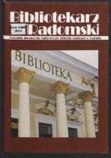 Bibliotekarz Radomski, 2001, R. 9, nr 1