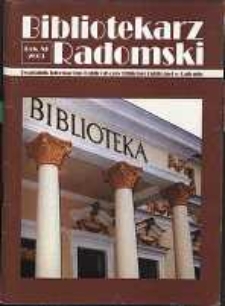 Bibliotekarz Radomski, 2003, R. 11, nr 3