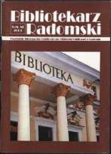 Bibliotekarz Radomski, 2003, R. 11, nr 4