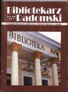 Bibliotekarz Radomski, 2004, R. 12, nr 1