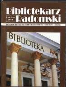Bibliotekarz Radomski, 2006, R. 14, nr 3-4