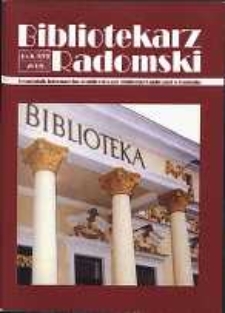 Bibliotekarz Radomski, 2008, R. 16, nr 3