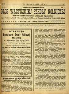 Przegląd Sejmikowy : Urzędowy Organ Sejmiku Radomskiego, 1925, R. 4, nr 45, dod.