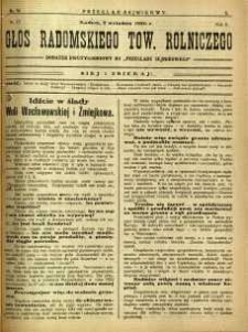 Przegląd Sejmikowy : Urzędowy Organ Sejmiku Radomskiego, 1926, R. 5, nr 34, dod.