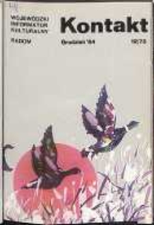 Kontakt : Wojewódzki Informator Kulturalny, 1984, nr 12
