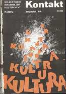 Kontakt : Wojewódzki Informator Kulturalny, 1988, nr 9