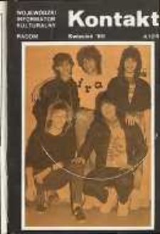 Kontakt : Wojewódzki Informator Kulturalny, 1989, nr 4