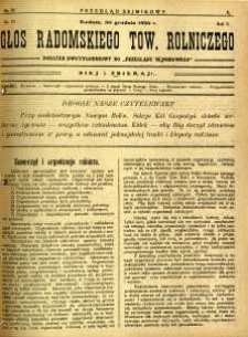 Przegląd Sejmikowy : Urzędowy Organ Sejmiku Radomskiego, 1926, R. 5, nr 51, dod.