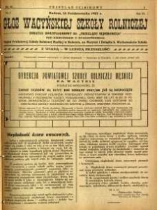 Przegląd Sejmikowy : Urzędowy Organ Sejmiku Radomskiego, 1927, R. 6, nr 40, dod.
