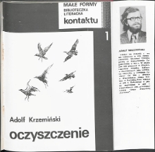 Kontakt : Wojewódzki Informator Kulturalny, 1984, nr 11, dod. Małe Formy, nr 1