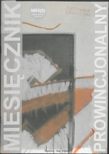 Miesięcznik Prowincjonalny, 1999, R. 2, nr 5