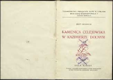 Kamienica Celejowska w Kazimierzu Dolnym