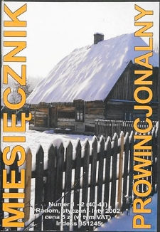 Miesięcznik Prowincjonalny, 2002, R. 5, nr 1-2