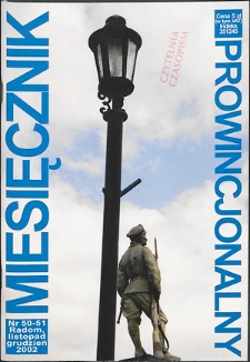 Miesięcznik Prowincjonalny, 2002, R. 5, nr 11/12