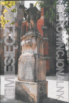 Miesięcznik Prowincjonalny, 2006, R. 8, nr 7/8