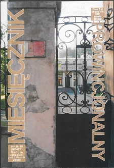 Miesięcznik Prowincjonalny, 2006, R. 8, nr 9/10