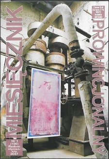 Miesięcznik Prowincjonalny, 2007, R. 9, nr 1