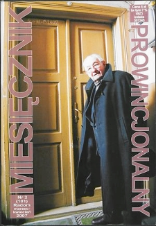 Miesięcznik Prowincjonalny, 2007, R. 9, nr 2