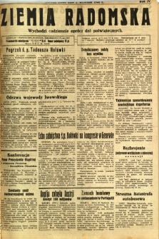 Ziemia Radomska, 1931, R. 4, nr 200