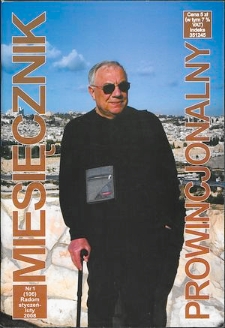 Miesięcznik Prowincjonalny, 2008, R. 10, nr 1