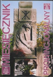 Miesięcznik Prowincjonalny, 2008, R. 10, nr 6