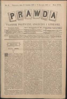 Prawda : tygodnik polityczny, społeczny i literacki, 1897, R. 17, nr 2