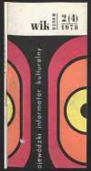 Wojewódzki Informator Kulturalny Radom, 1978, nr 2