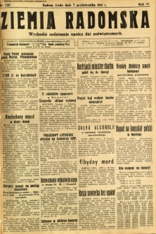Ziemia Radomska, 1931, R. 4, nr 230