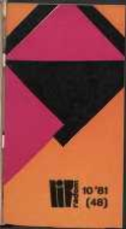 Wojewódzki Informator Kulturalny Radom, 1981, nr 10