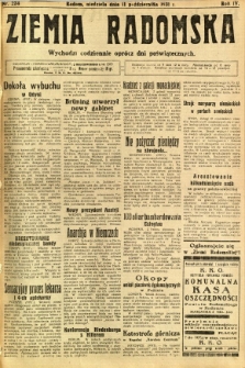 Ziemia Radomska, 1931, R. 4, nr 234