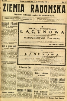 Ziemia Radomska, 1931, R. 4, nr 235