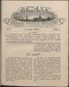 Brzask : Radomski Tygodnik Obrazkowy, 1916, R. 1, nr 5