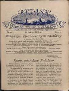 Brzask : Radomski Tygodnik Obrazkowy, 1916, R. 1, nr 6