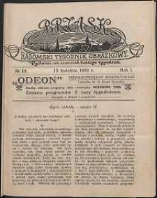 Brzask : Radomski Tygodnik Obrazkowy, 1916, R. 1, nr 15