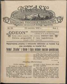 Brzask : Radomski Tygodnik Obrazkowy, 1916, R. 1, nr 26