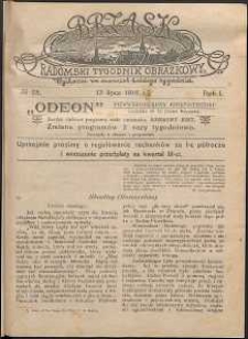 Brzask : Radomski Tygodnik Obrazkowy, 1916, R. 1, nr 28