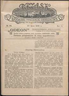 Brzask : Radomski Tygodnik Obrazkowy, 1916, R. 1, nr 30